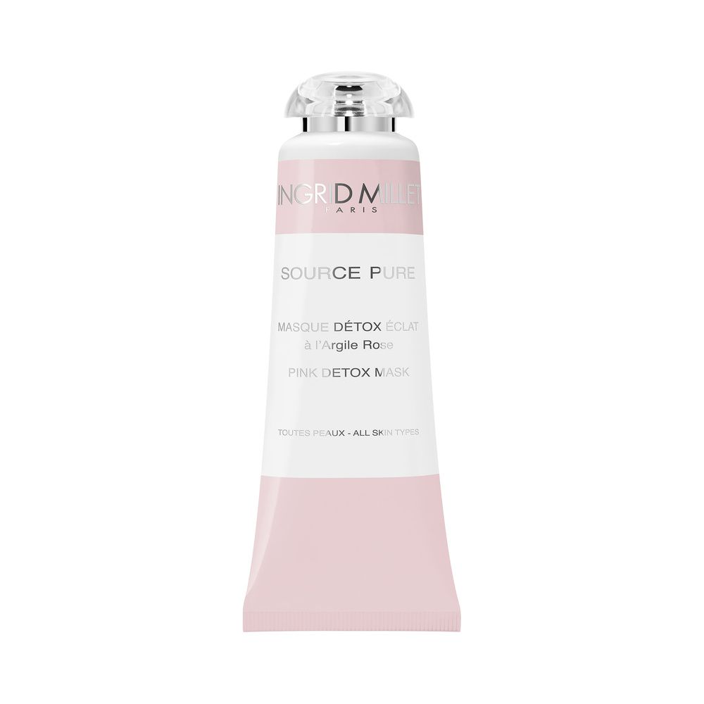 Ingrid Millet Masque Détox Éclat à l'Argile Rose Source Pure