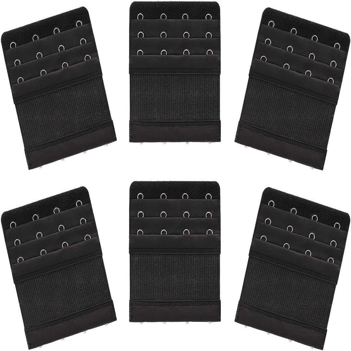 ZmdecQna BH-Verlängerung Damen BH-Verlängerer, Elastisch Weich,4 Haken/5 Haken Bra Extenders
