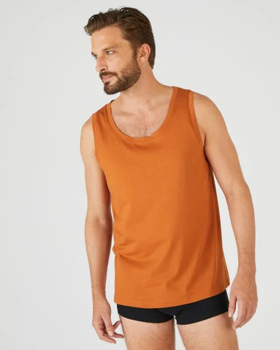 Débardeur en pur coton pima