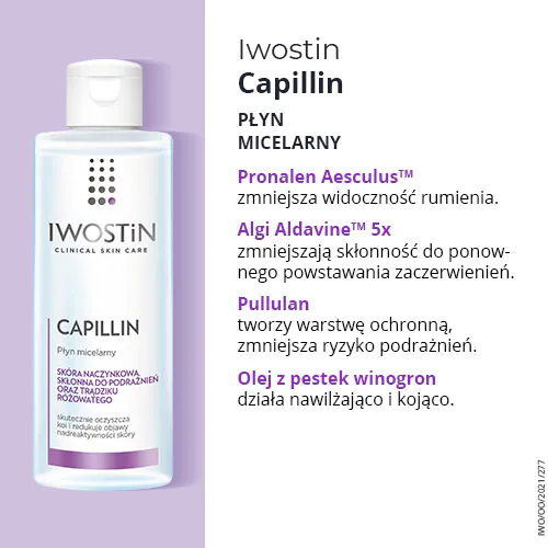 Iwostin Capillin micelarna tekućina za jačanje kapilara