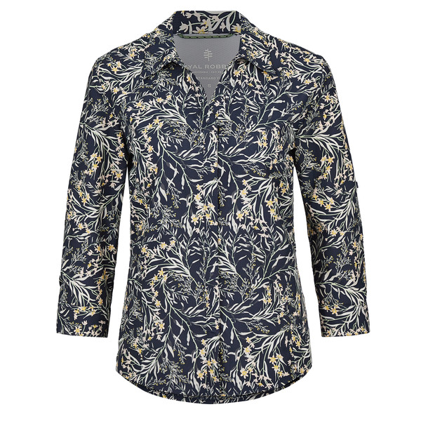EXPEDITION II PRINT 3/4 SLEEVE Damen - Outdoor Bluse
