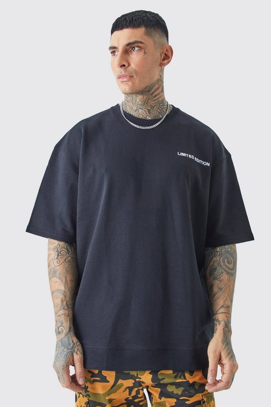 Tall kastiges Oversize Sweatshirt