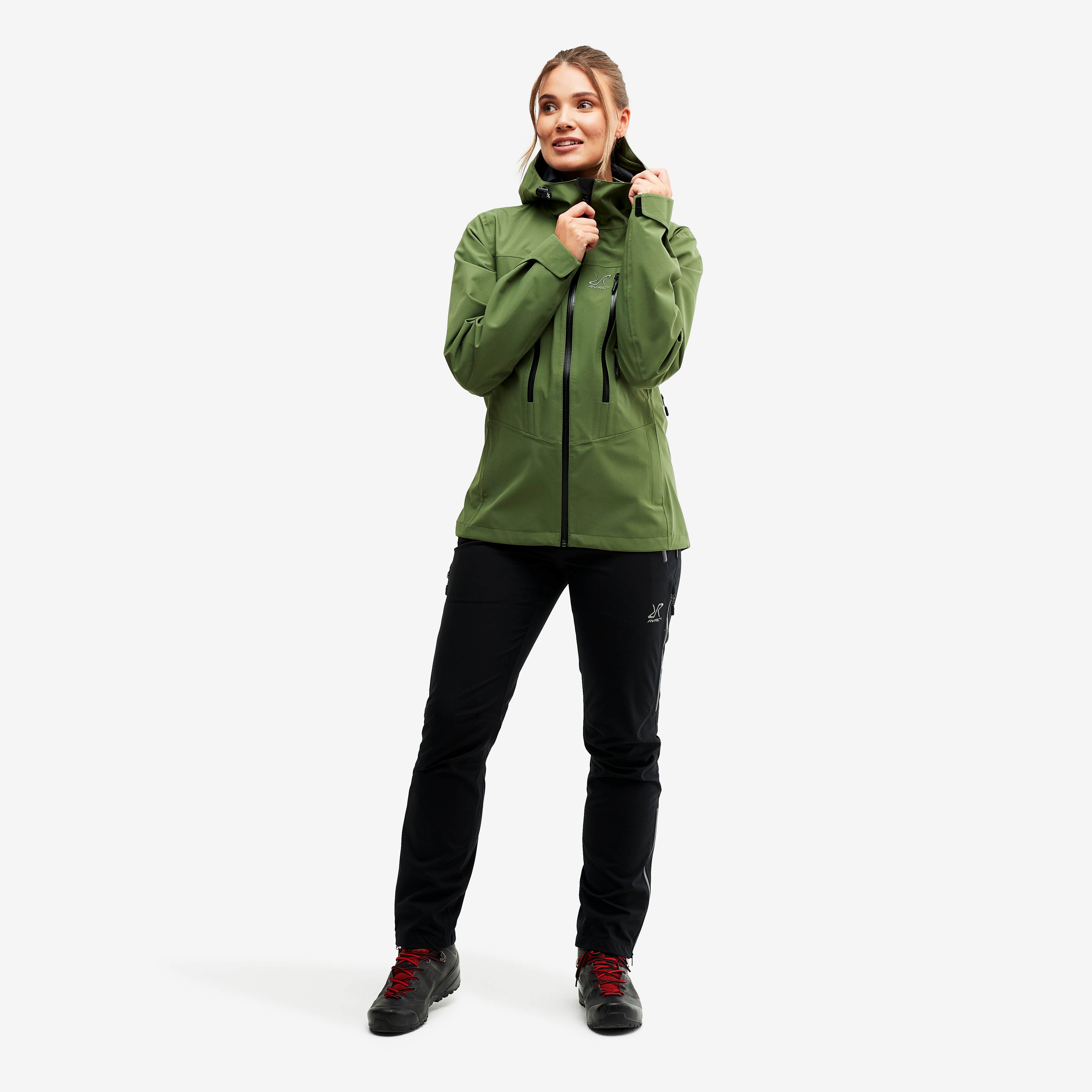 Whisper Jacket Femme Bronze Green