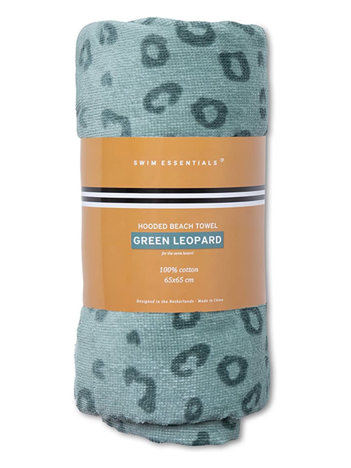 Swim Essentials Strandtuch ''Green Leopard'' in Grün - (L)135 x (B)65 cm günstig kaufen 135x65 cm