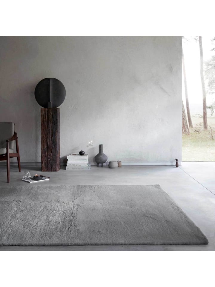 Wecon Home Hochflorteppich Anna in grau günstig kaufen