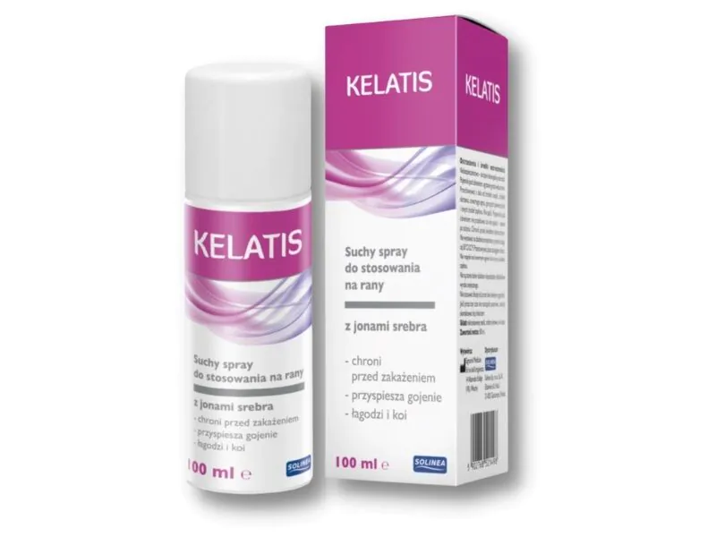 Kelatis, σπρέι για ξηρές πληγές με ιόντα αργύρου
