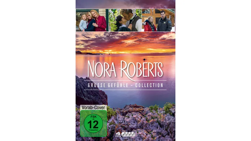 Nora Roberts - Große Gefühle Collection  [4 DVDs]