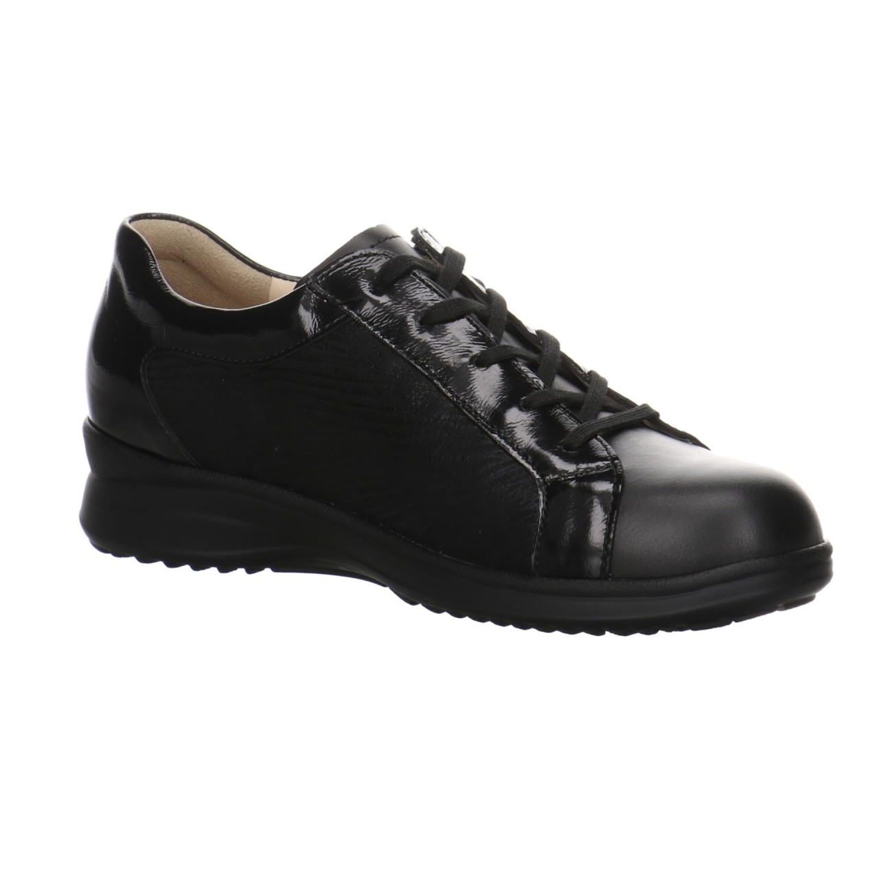 FINN COMFORT Freizeit Schnürer schwarz