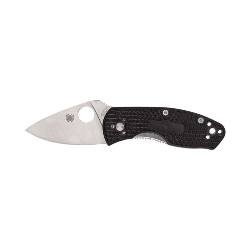 Spyderco Ambitious Lightweight Black Plain C148PBK