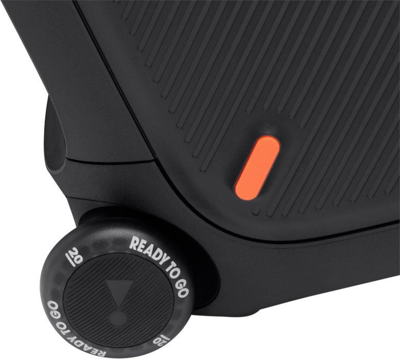 JBL Party Box 310 Party-Lautsprecher (Bluetooth, 240 W, tolle Lichteffekte, rollbar, Akku, USB)
