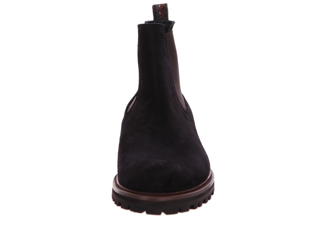 FLORIS VAN BOMMEL Stiefeletten schwarz Floris Casual Black Suede