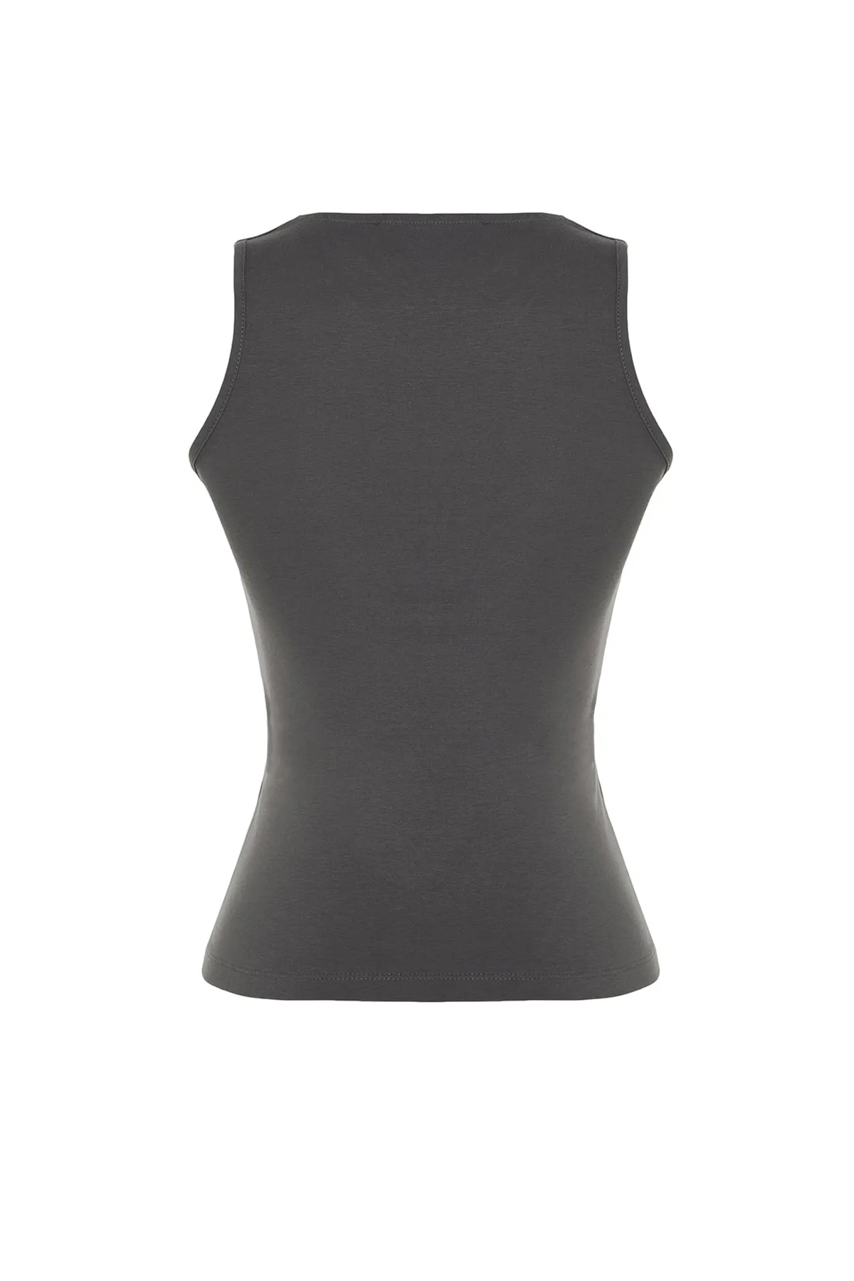 Trendyol Collection  Unterhemd - Grau - Slim Fit