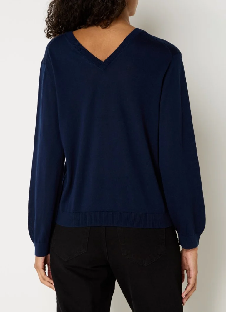 Maglione Benetton in pregiata maglia di lana merino