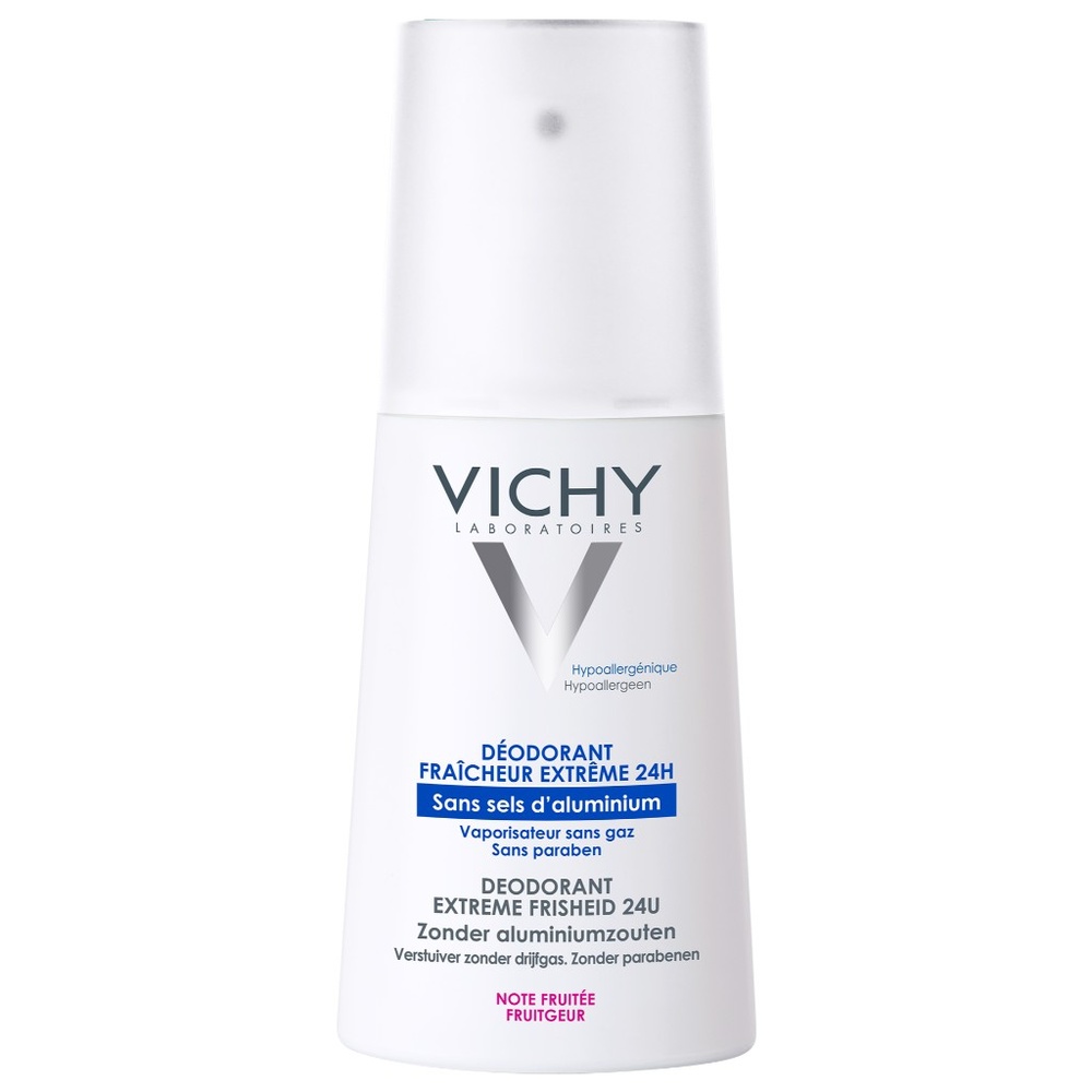 Vichy Déodorant ultra-frais 24h parfum fruité- Spray Déodorant