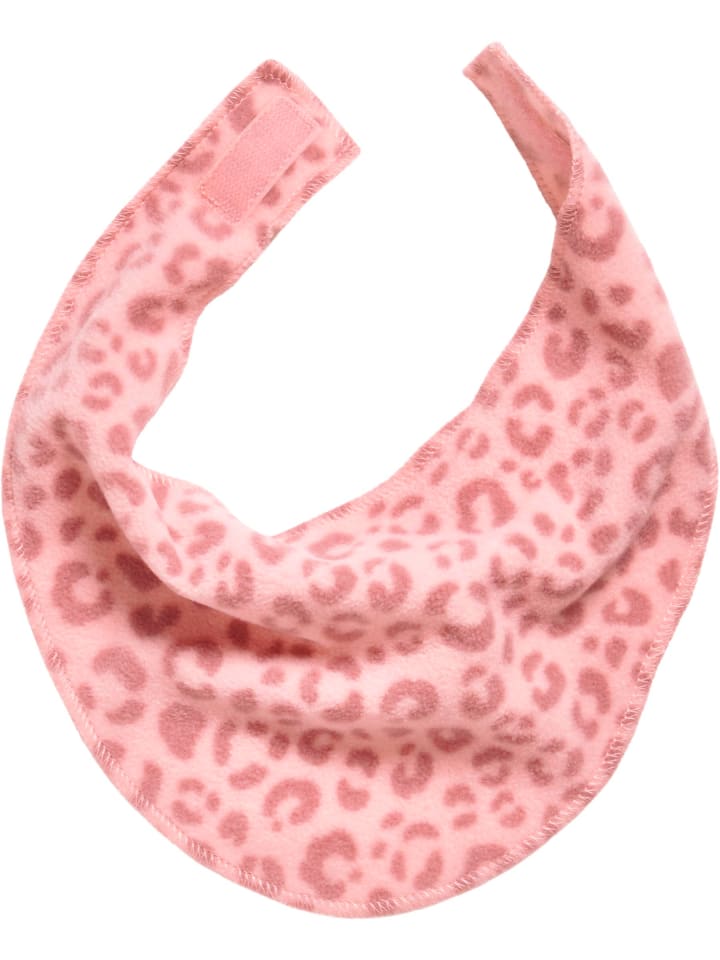 Playshoes Fleece-Dreieckstuch Leo-Print in Rosa günstig kaufen onesize