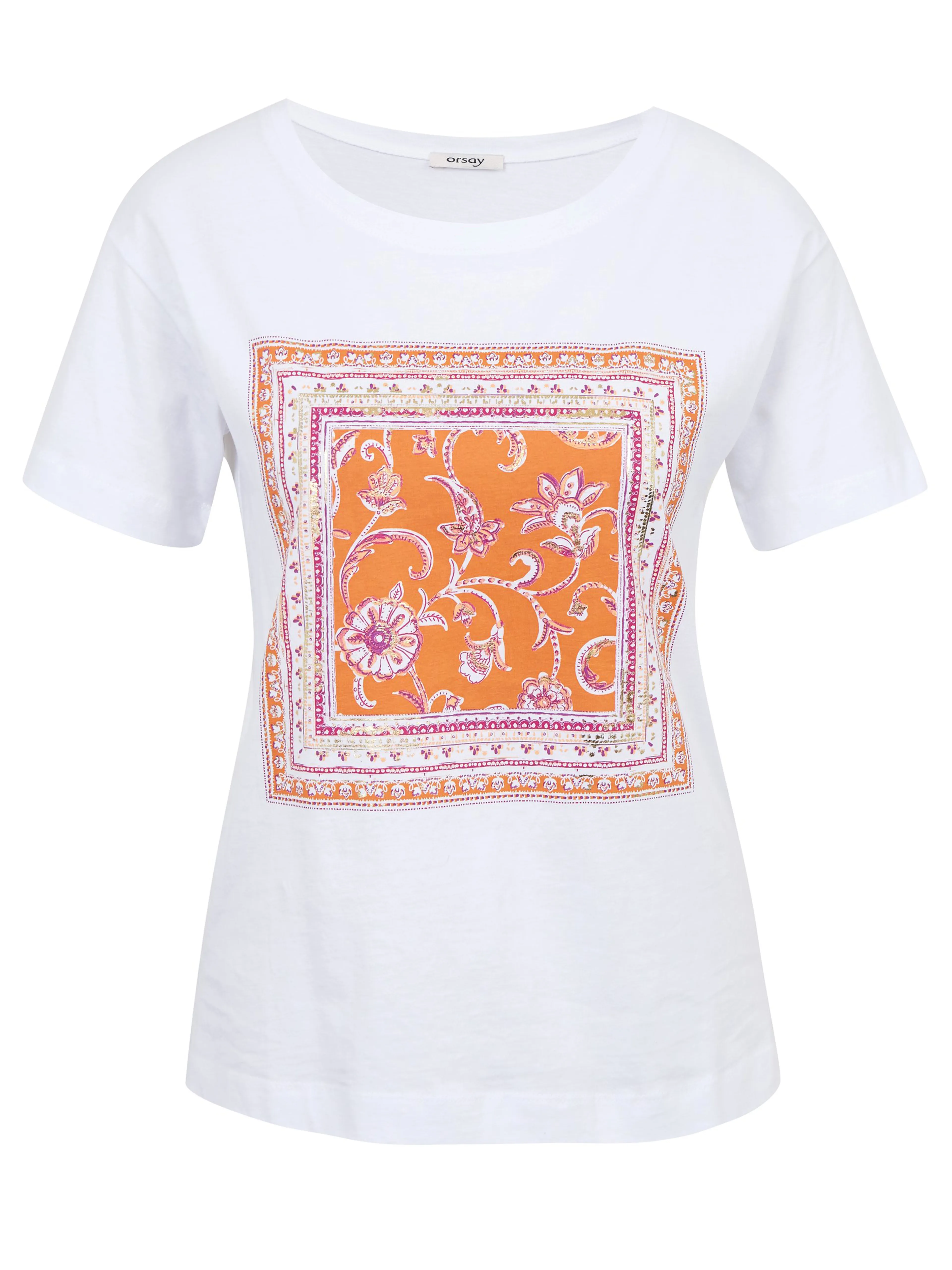 Weißes Damen-T-Shirt ORSAY
