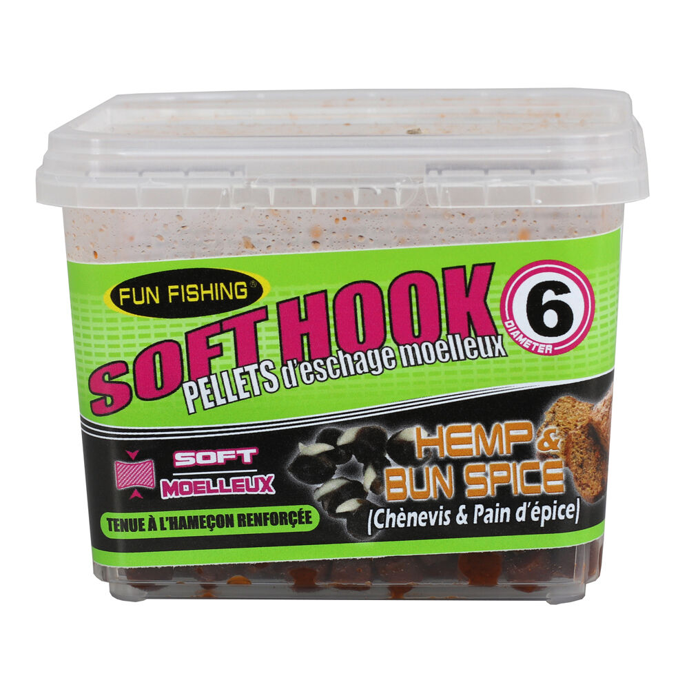 COUP FUN FISKE MYKE KROKPELLETS HAMP OG BOLLE KRYDDER 120G