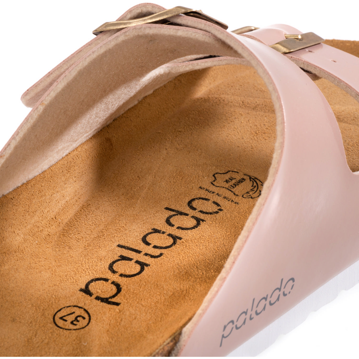 Palado Korfu PF, Pantoletten, Damen, Rosa Lack