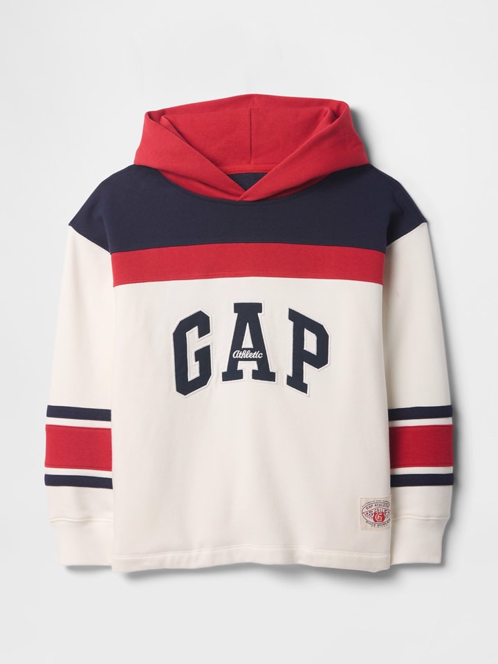 GAP Hoodie in Weiß/ Dunkelblau/ Rot günstig kaufen