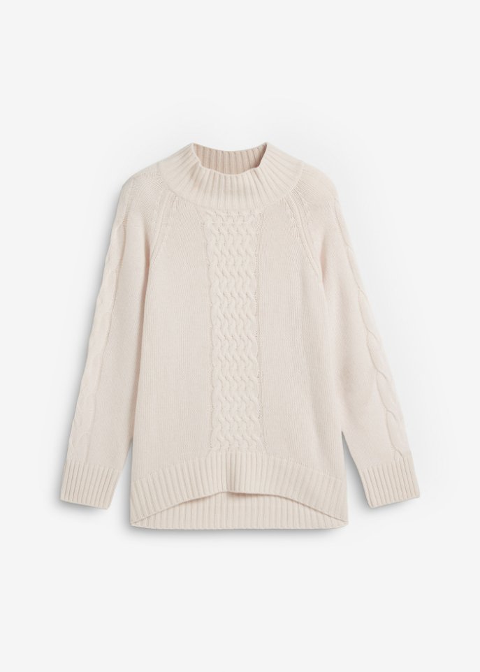Oversized Woll-Pullover mit Good Cashmere Standard®-Anteil