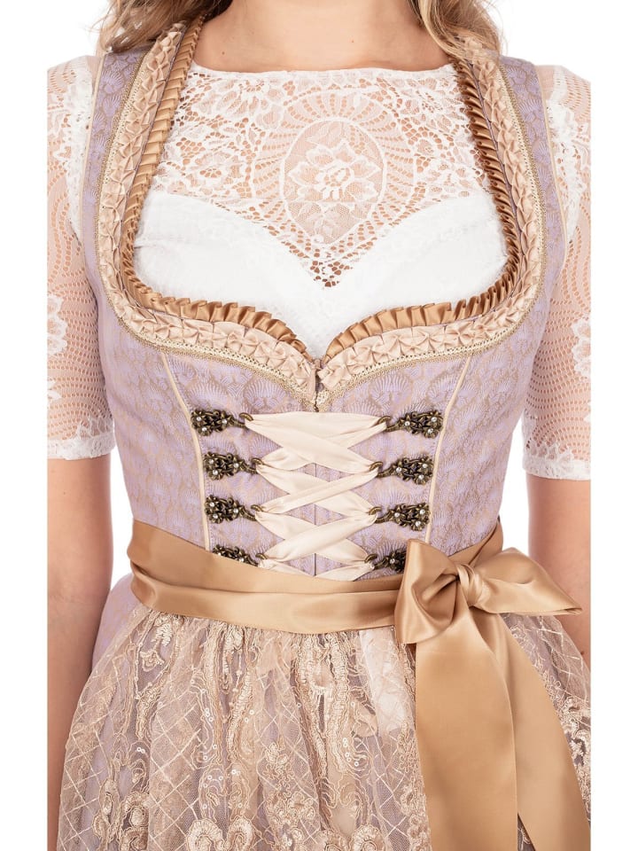 KRÜGER Mini Dirndl 416467 in flieder günstig kaufen