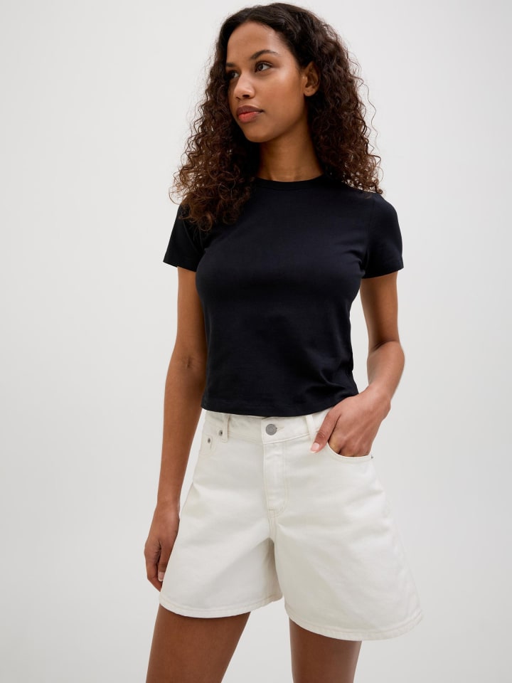 JJXX Jeans-Shorts in White Denim günstig kaufen