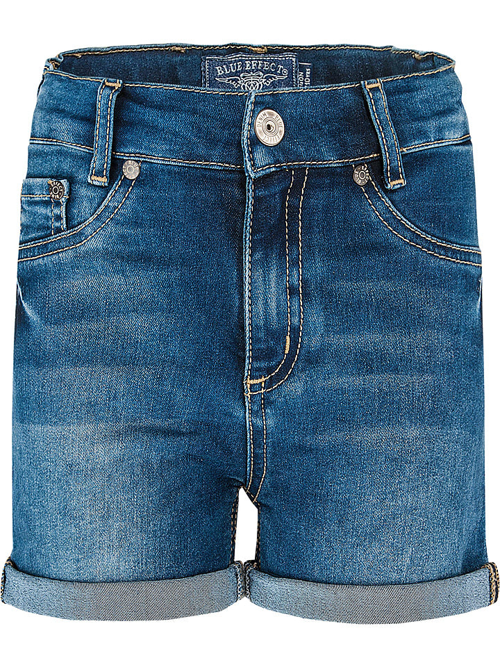 Blue Effect Jeans-Shorts in Blau günstig kaufen