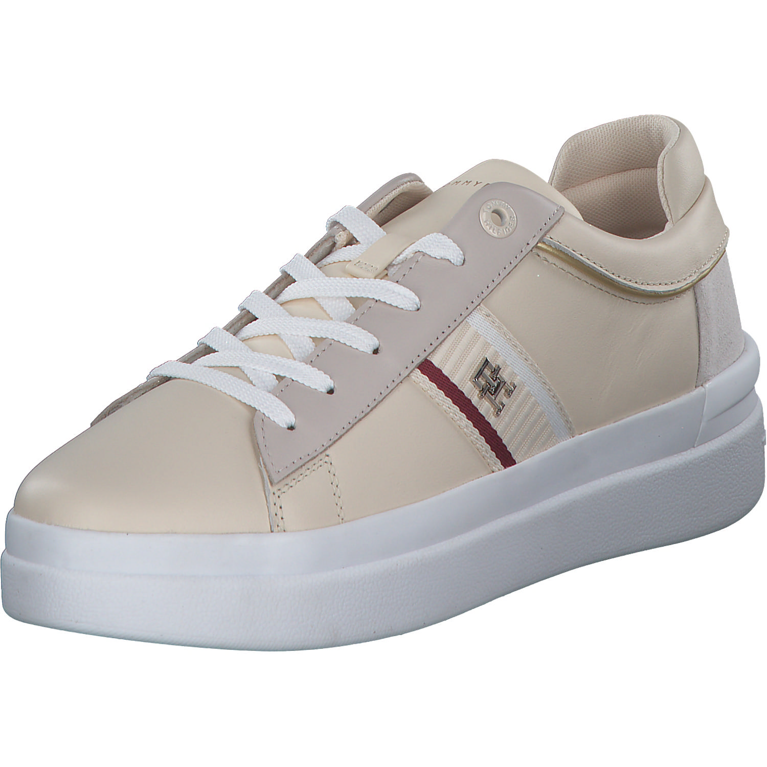 Tommy Hilfiger FW0FW07387, Schnürschuhe, Damen, Beige