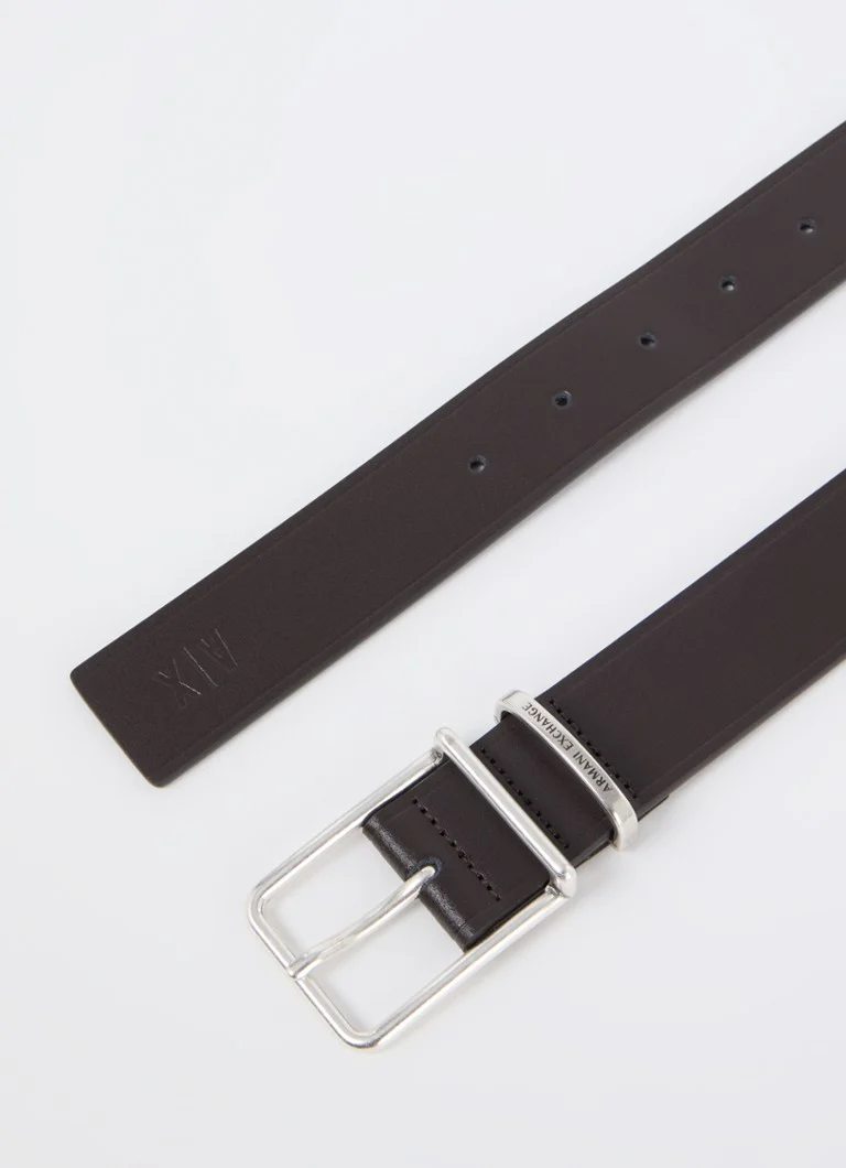 Ceinture Armani en cuir interchangeable