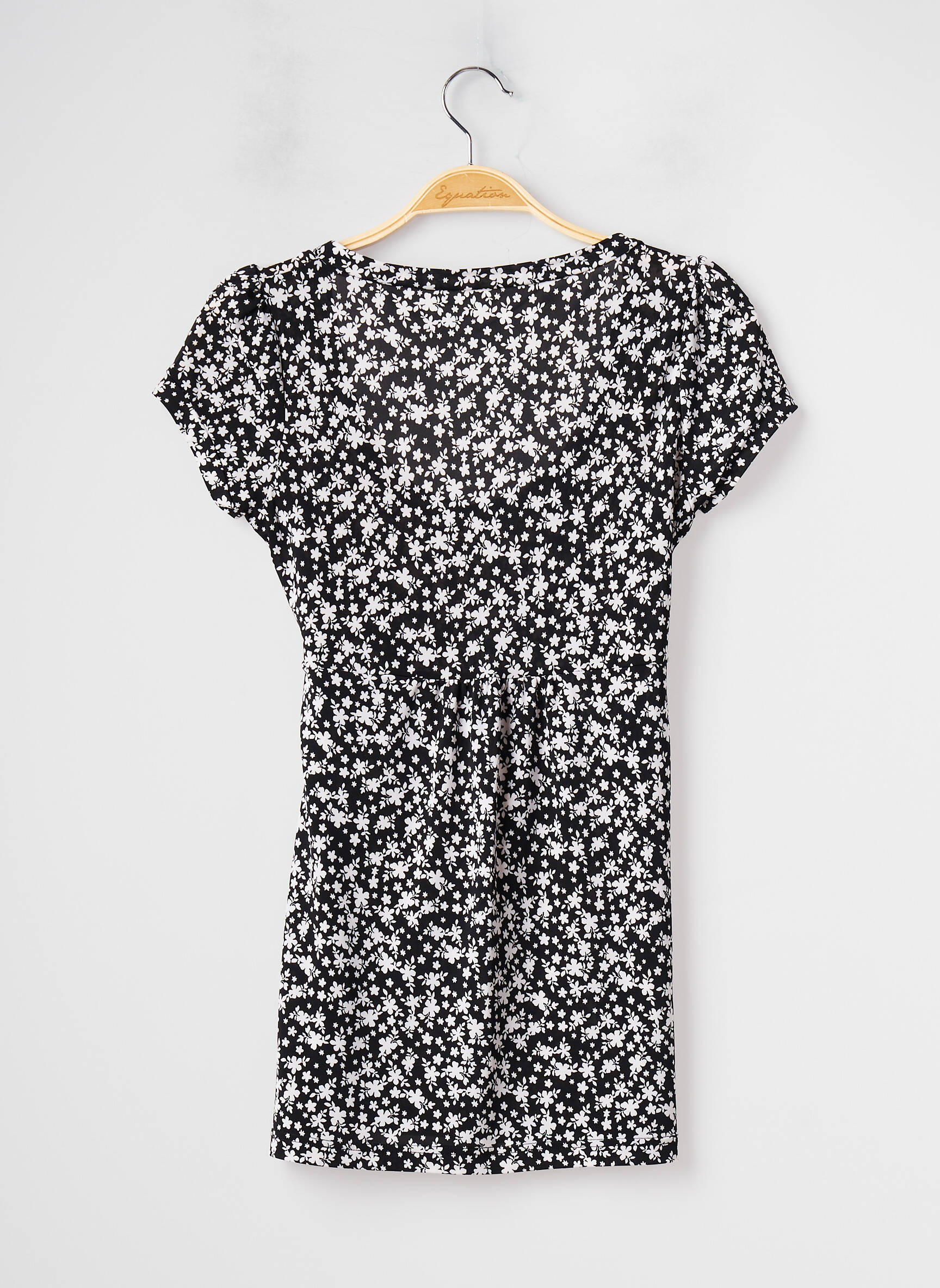 Sans Marque Tuniquemanchecourte Femme couleur noir