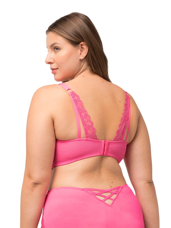 Ulla Popken Bügel-BH in rosarot günstig kaufen
