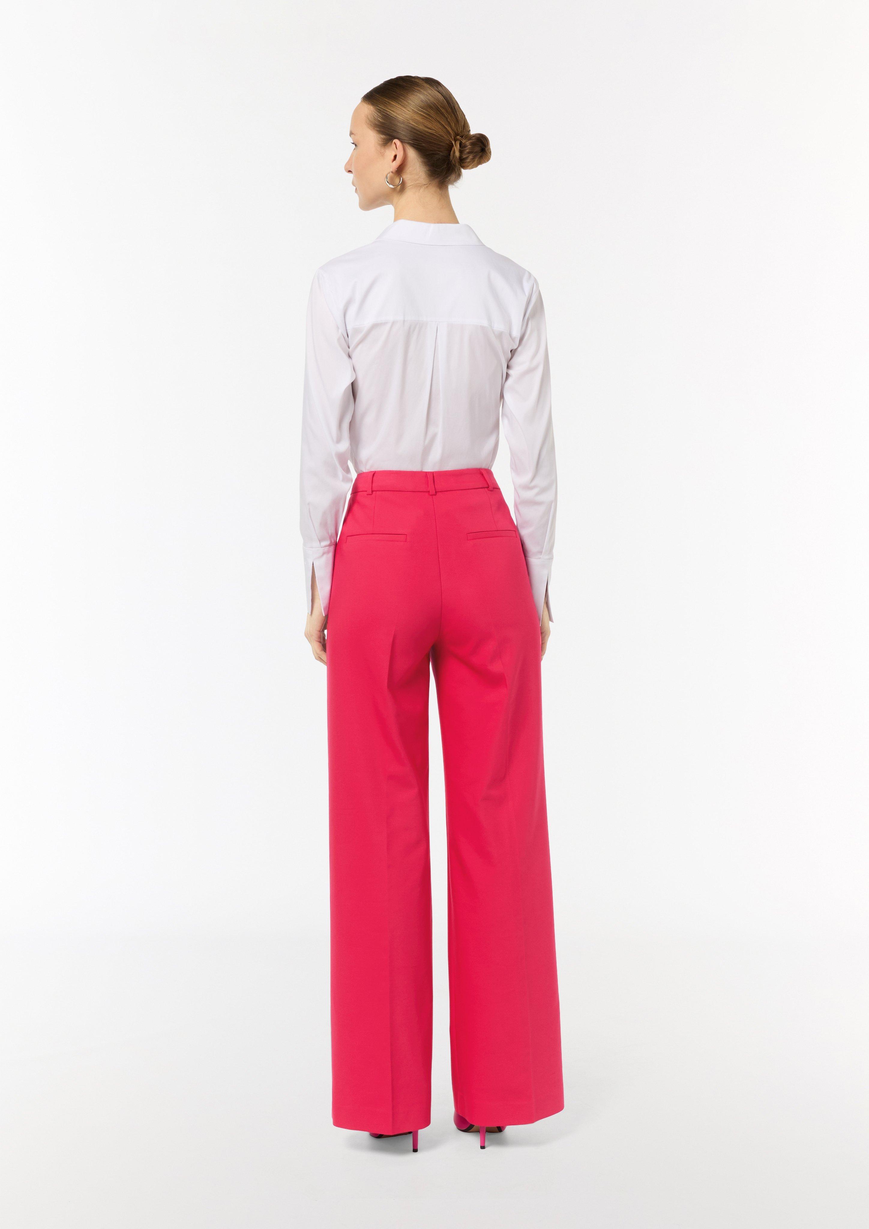 Regular: Hose aus Baumwollmix - pink