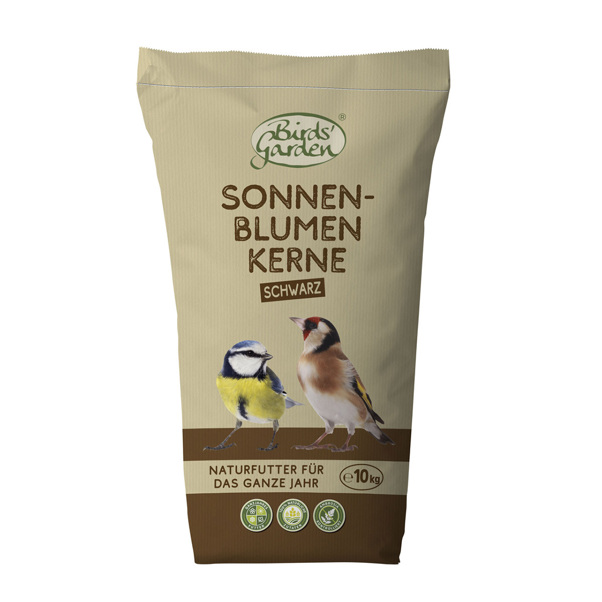 Birds Garden Sonnenblumenkerne schwarz 10kg kaufen