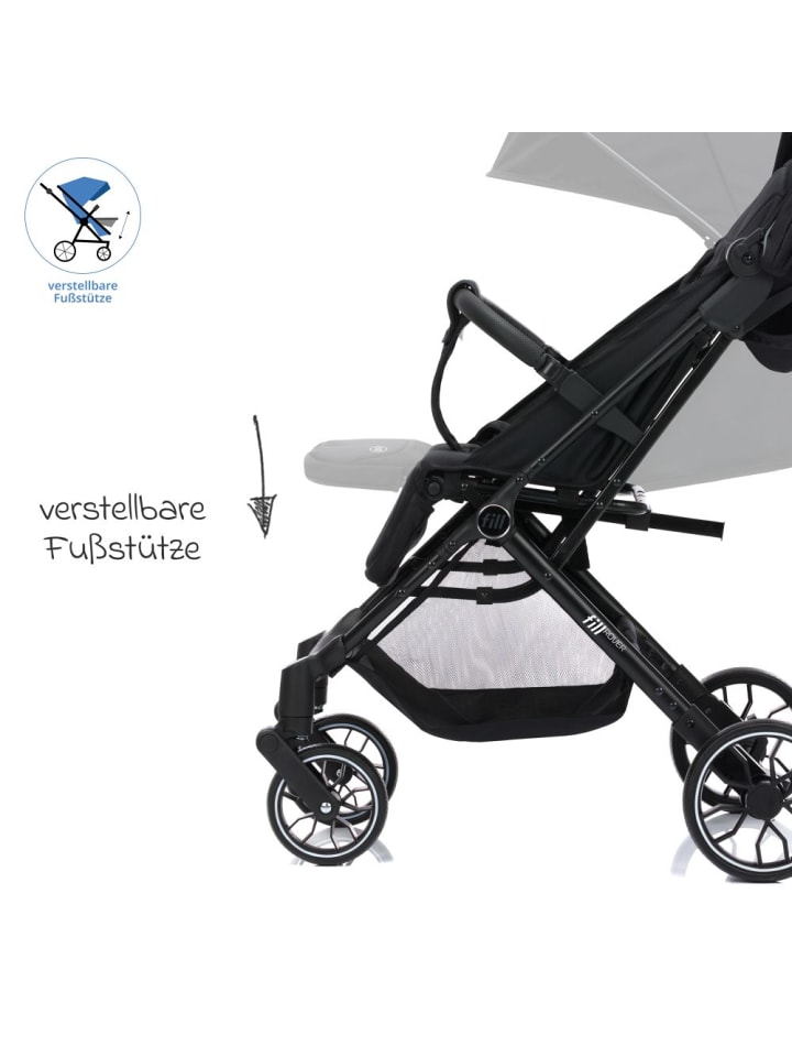 fillikid Buggy & Sportwagen Fill Rover bis 22 kg belastbar in schwarz günstig kaufen onesize