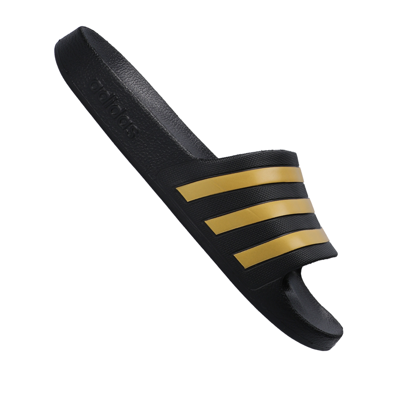 adidas Adilette Aqua Badelatsche Schwarz Gold