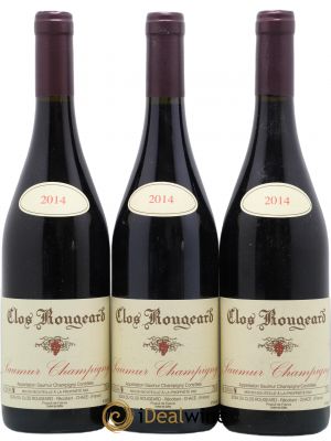 Saumur-Champigny Clos Rougeard  2014 - Lot de 3 Bouteilles