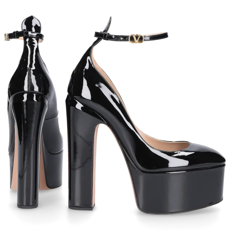 Valentino Garavani - Pumps TAN-GO Lackleder - schwarz