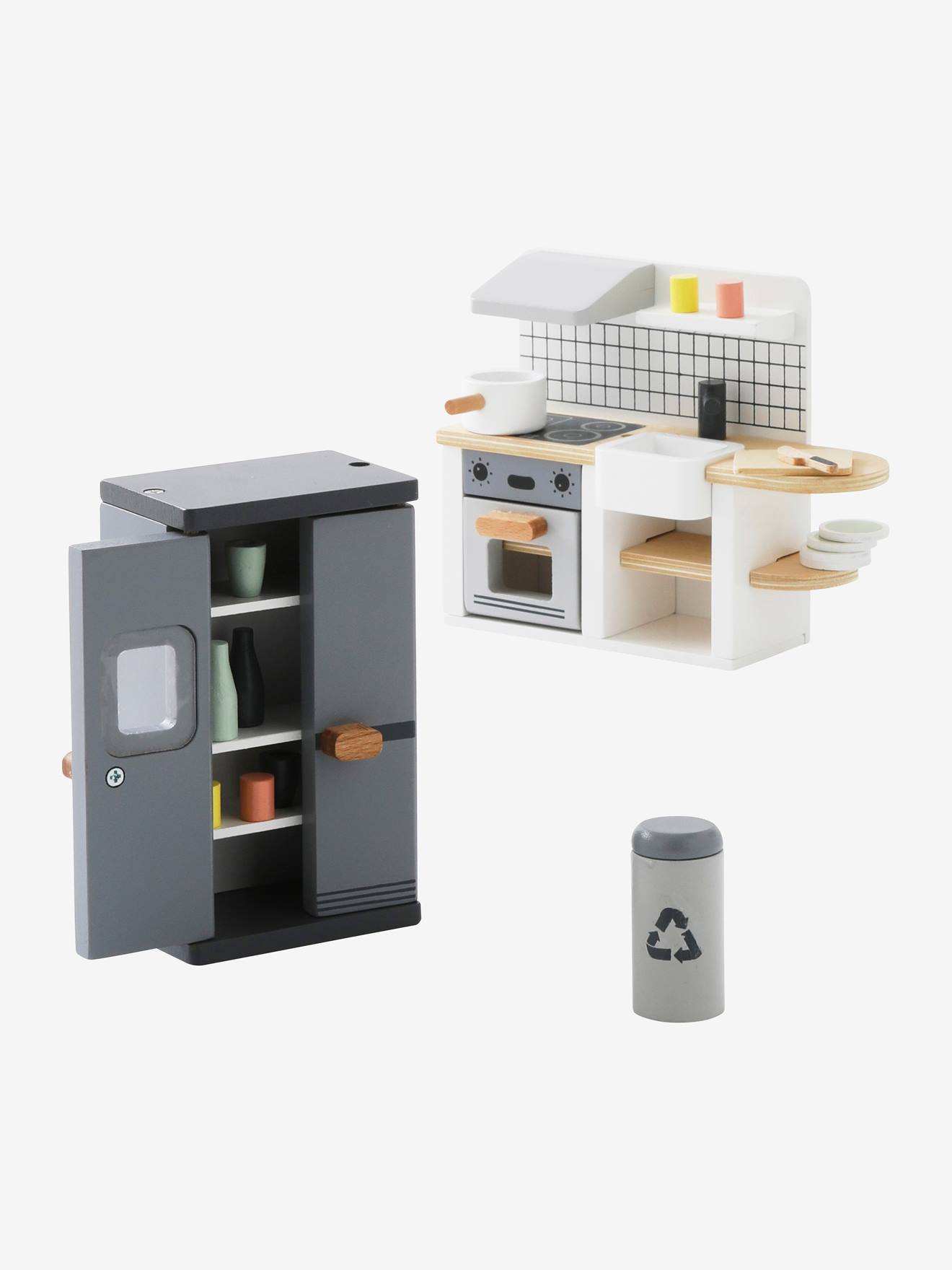 Cuisine des amis des petits en bois FSC® multicolore