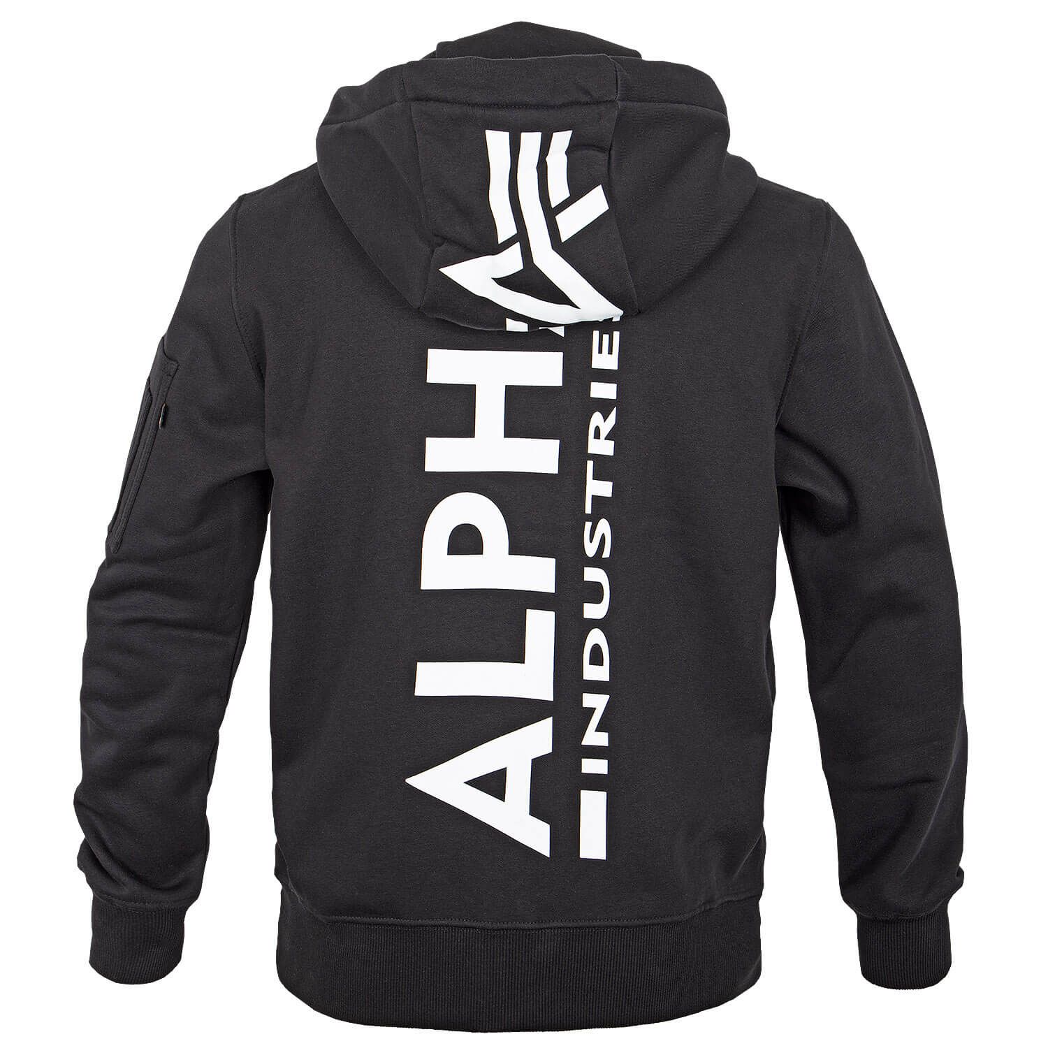 Back Print Zip Hoody Kapuzenjacke