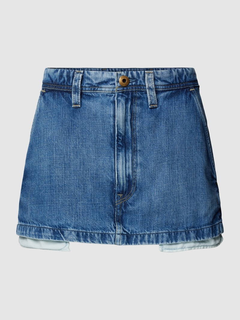 Jeansrock mit Eingrifftaschen Modell 'Workwear' in jeans