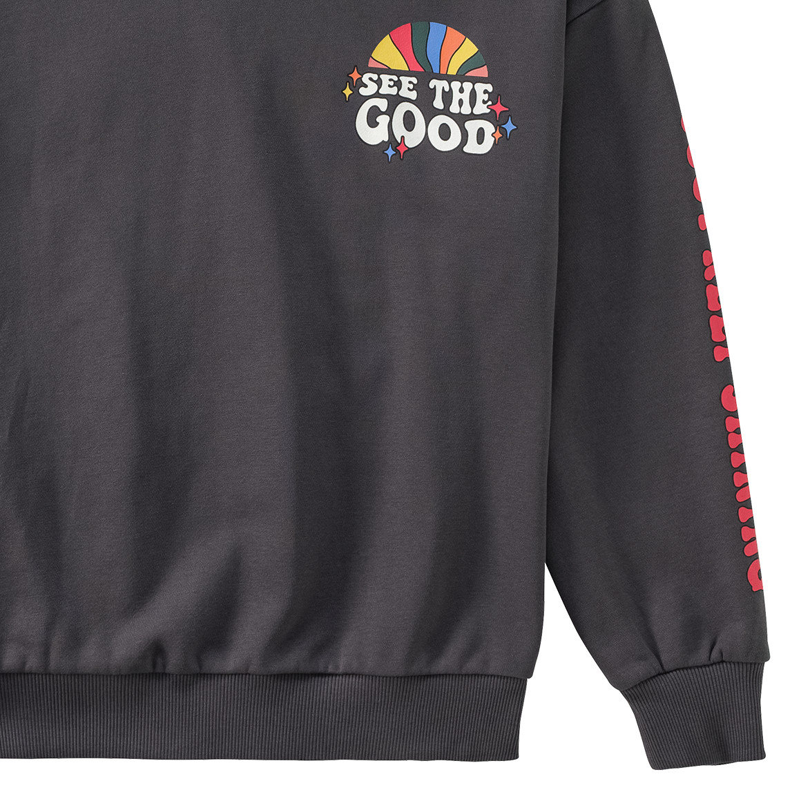 Mädchen Hoodie mit Rücken-Print