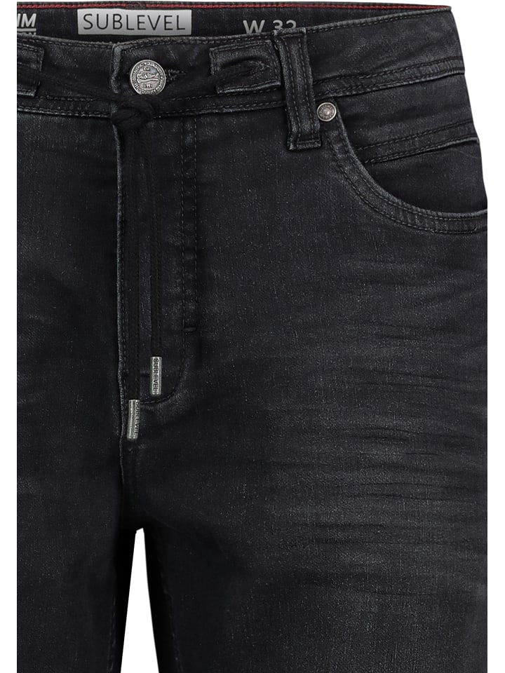 Sublevel Jeans - Regular fit - in Schwarz günstig kaufen