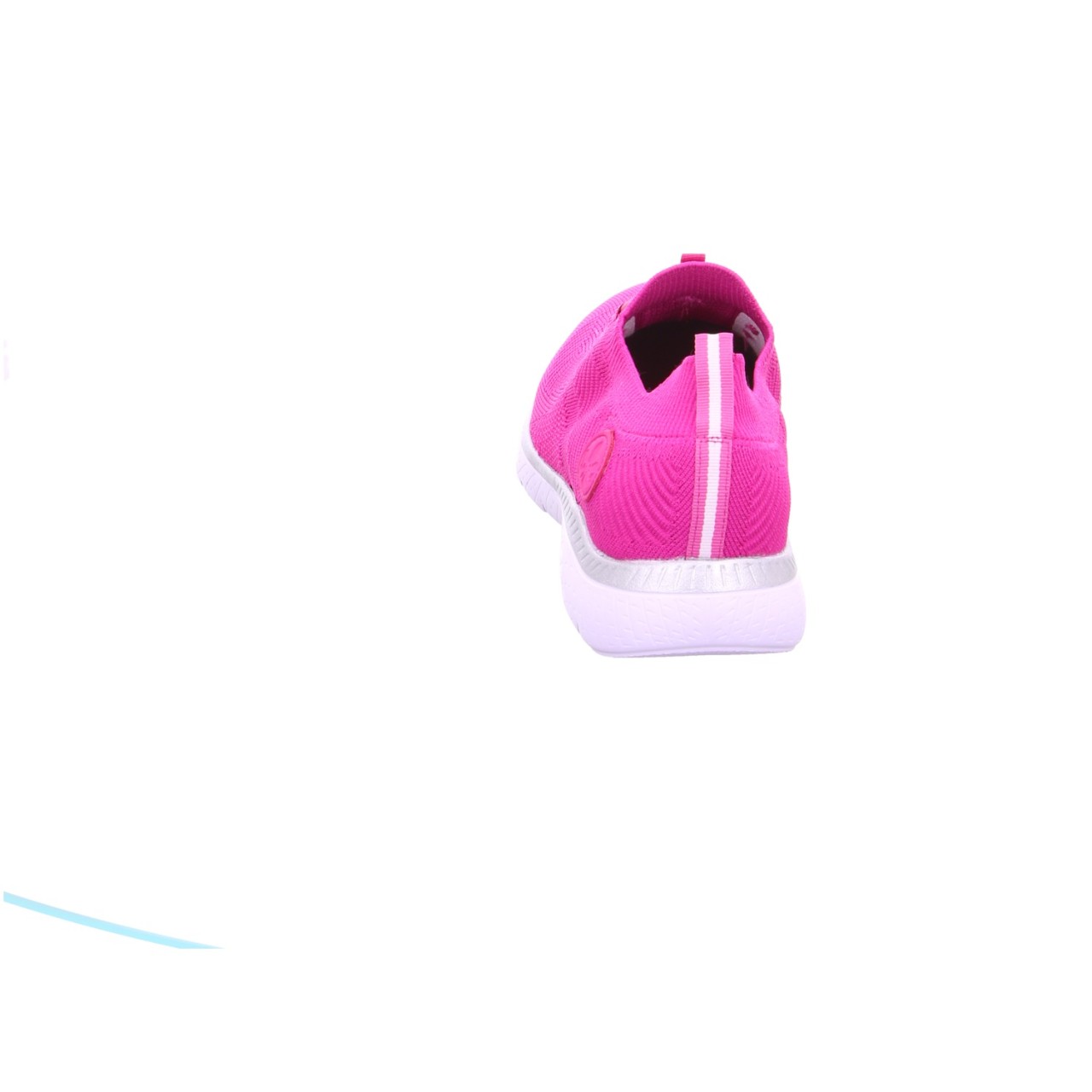 RIEKER Klassische Slipper lila/pink