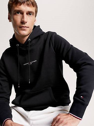 TOMMY HILFIGER Herren Hoodie LOGO mit Bio-Baumwolle Regular Fit