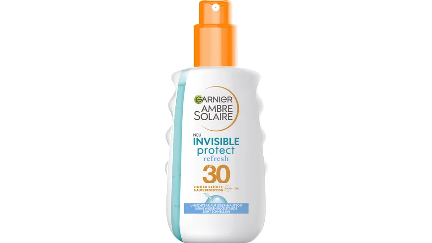 Garnier Ambre Solaire Invisible Protect Spray SPF30 Sonnenschutz-Spray 200 ml
