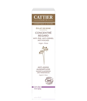 Cattier Anti-Aging Pflege Arganöl - Rose Augencreme-15 ml