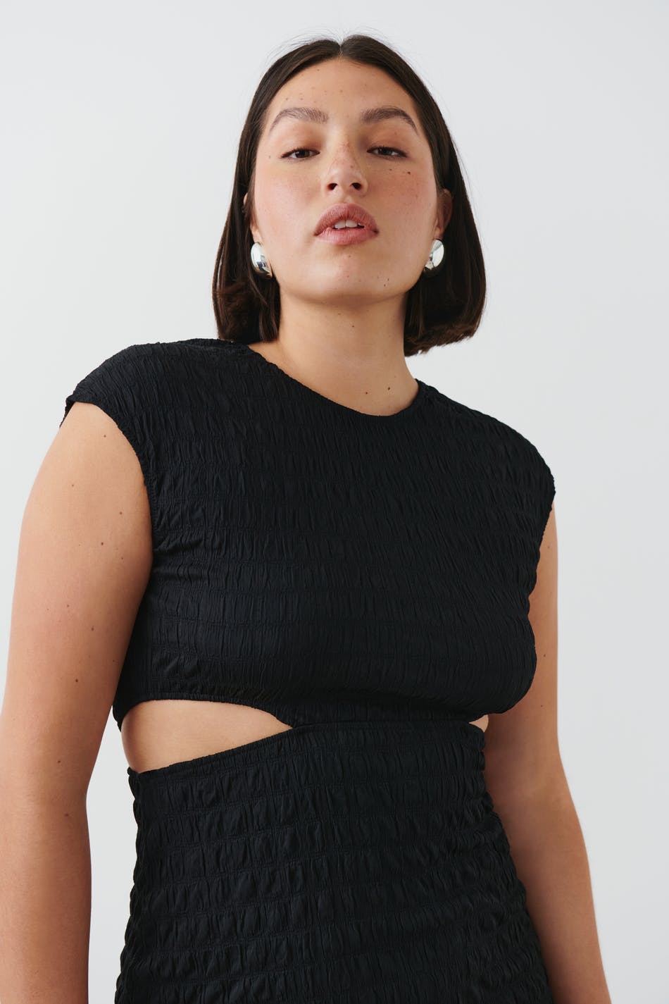Cut out bubble dress