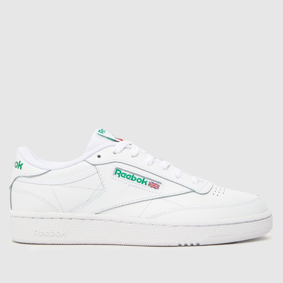 Tenisky Reebok Club C 85 v bílé a zelené barvě