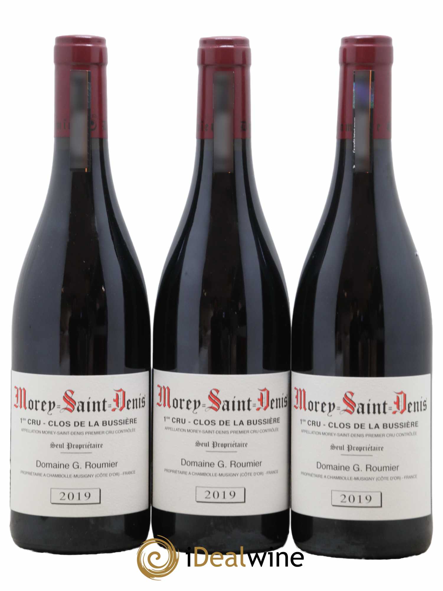 Morey Saint-Denis 1er Cru Clos de la Bussière Georges Roumier (Domaine)  2019 - Lot de 3 Bouteilles