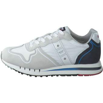 Blauer USA Sneaker in weiß